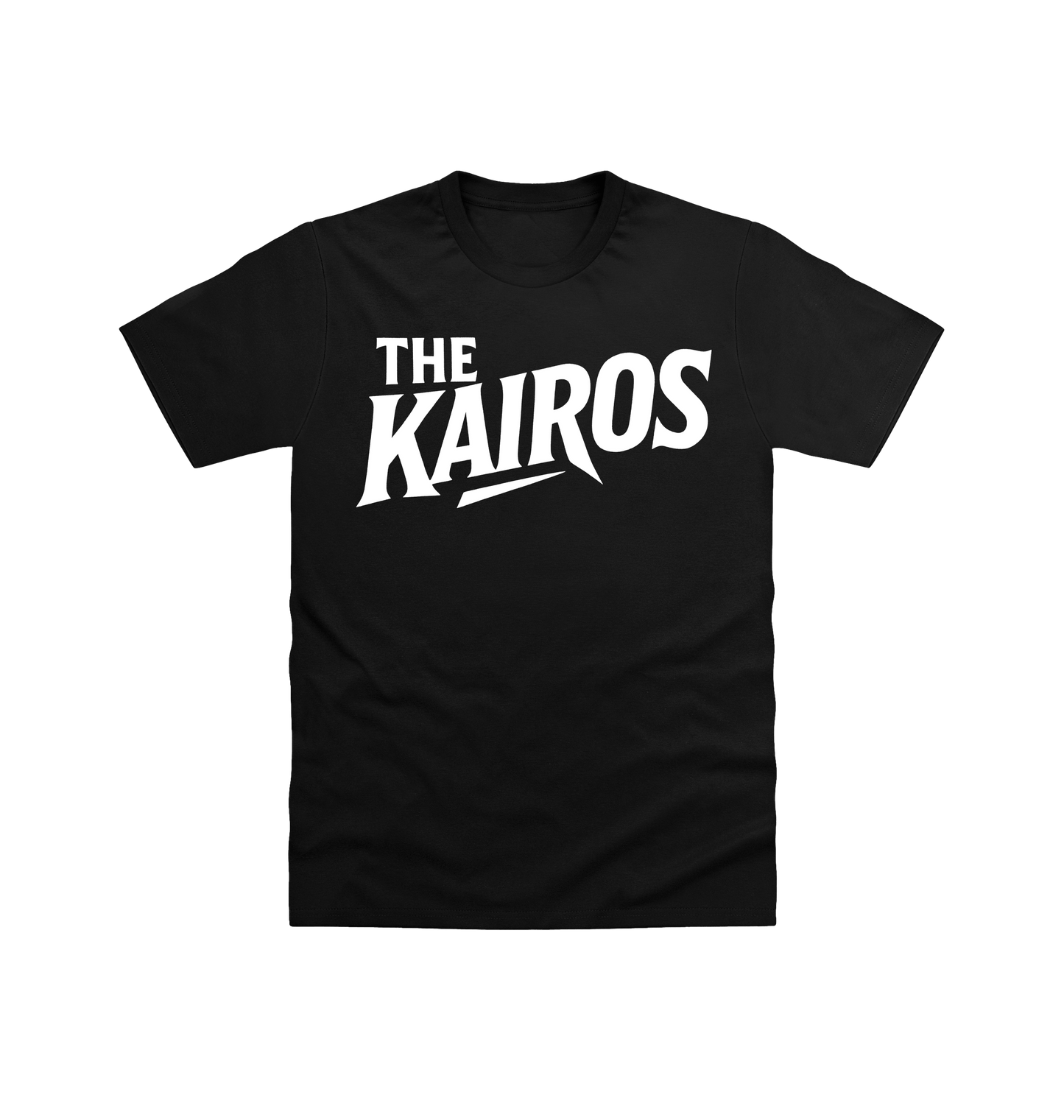 Black Printed T-shirt Front