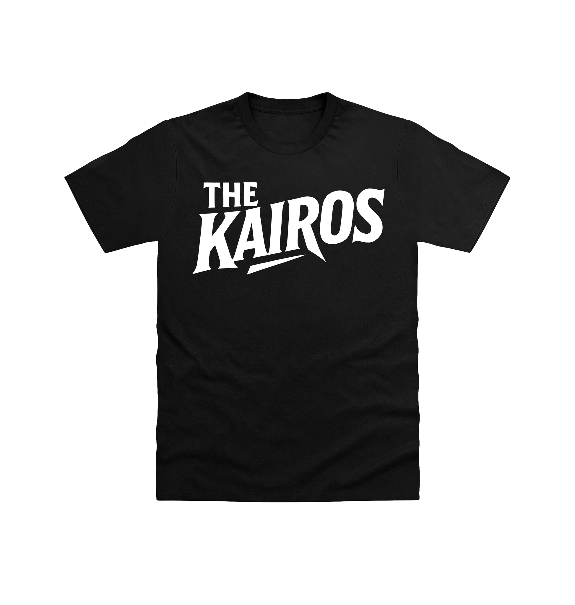 Black Printed T-shirt Front