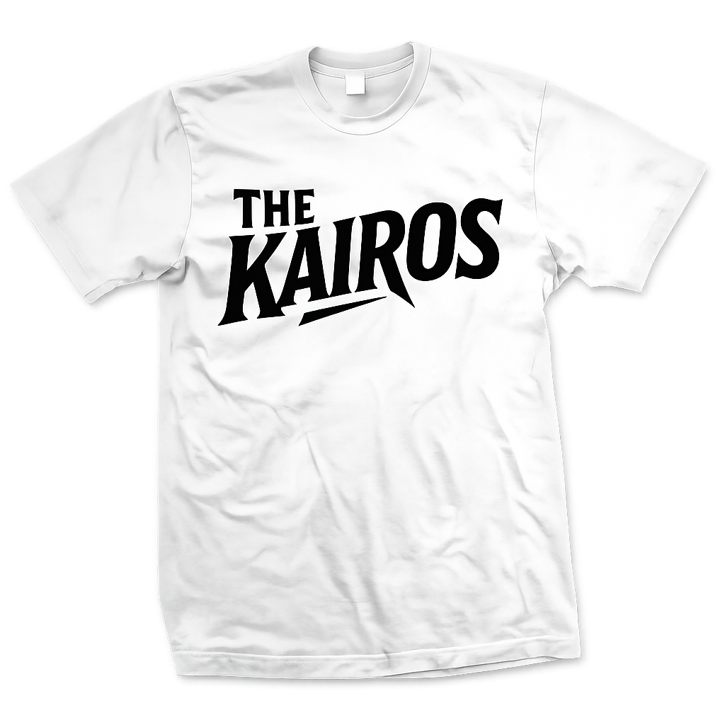 White Logo Tee