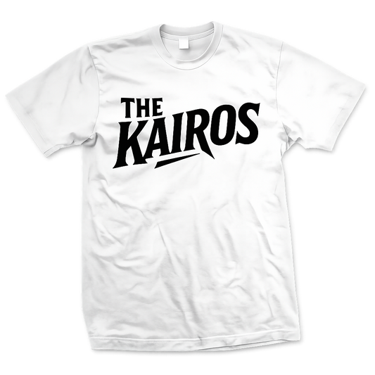 White Logo Tee